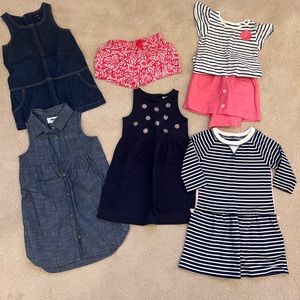 Size 3-4 Girl’s Gap, Old Navy, Carter’s Bundle